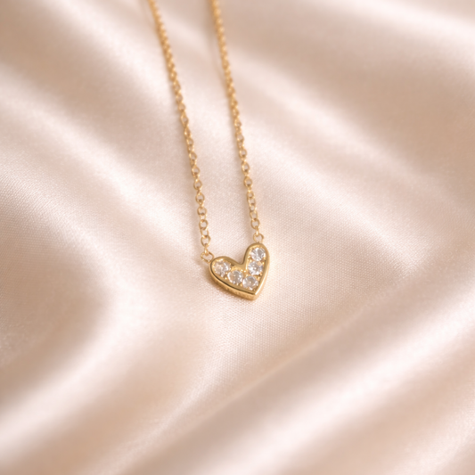 collar cadena alma dorado acero inoxidable joyería premium minimalista mujer Ecuador GLOWCHIC